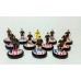 Subbuteo Andrew Table Soccer Atletico Madrid away kit 2012-13 on WSB Professional Bases